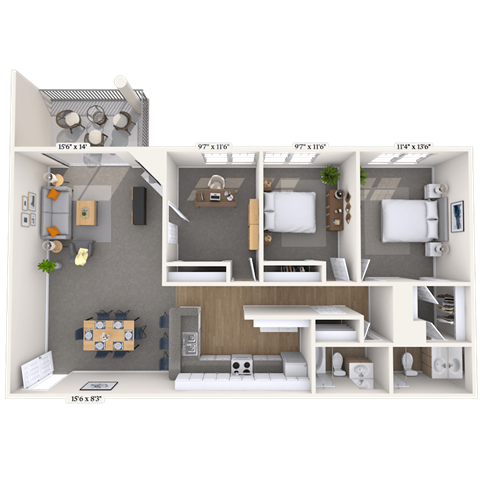 11400 White Bluff Rd 1-3 Beds Apartment for Rent - Photo Gallery 16